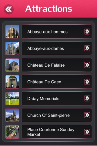 Caen Offline Travel Guide screenshot 2