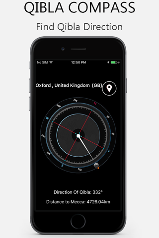Qibla Compass Free screenshot 3