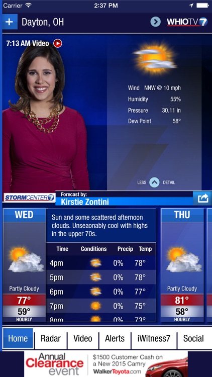 WHIO Weather – Live radar, Closings, Forecast