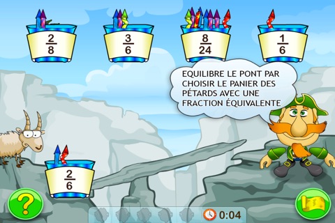 Fractions. Smart Pirates screenshot 3