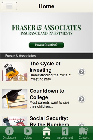 Fraser and Associates screenshot 2