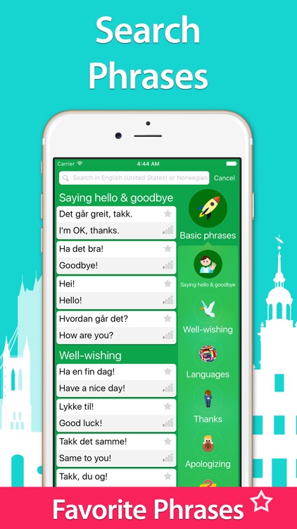 5000 Phrases - Learn Norwegian Language for Free screenshot-4