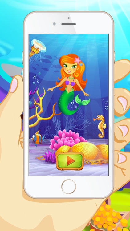 Mermaid Coloring Book - Educational Coloring Games Free ! For kids and Toddlers screenshot-4