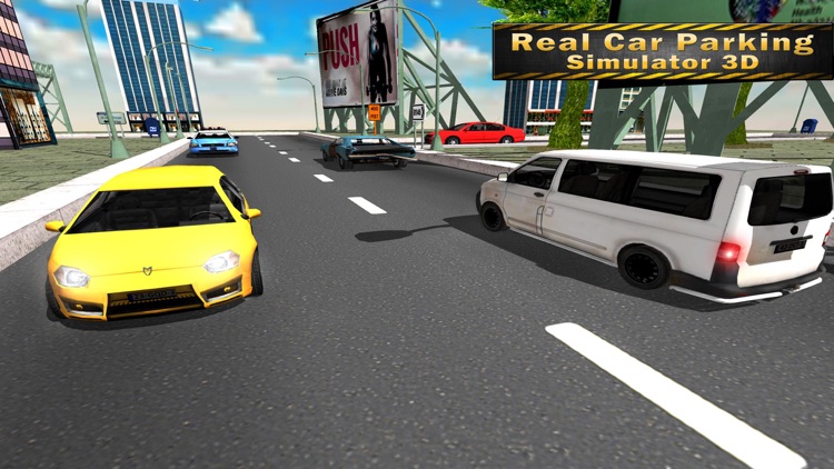 Real Car Parking Simulator 3D - Luxury Cars Driving & Parking Test Game screenshot-3