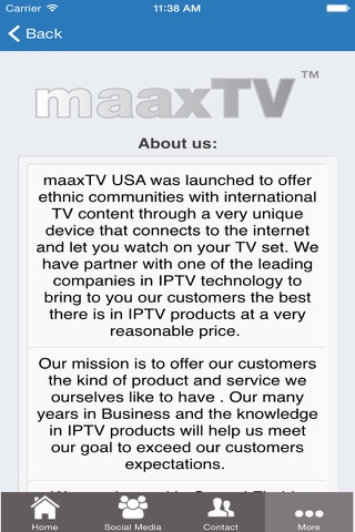 maaxTV USA screenshot 3