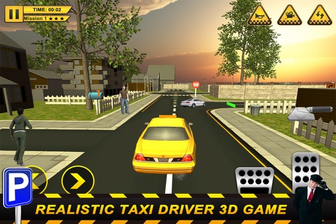 Taxi Driver 3D Game screenshot 3