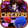 Checkers Boards Manga And Anime Pro - “ Code Geass Games with Friends Edition ”