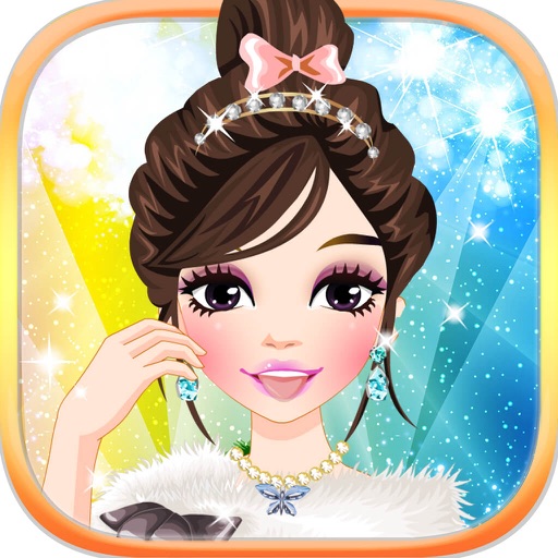 完美小公主 - 皇室舞会化妆换装沙龙，女孩游戏大全免费 icon