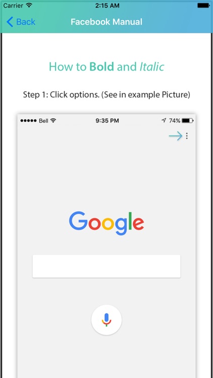 Bold, italic and strikethrough for Whatsapp, Facebook and Notes screenshot-3