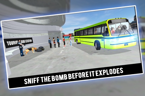 Police Dog Tourist Bus Station screenshot 2