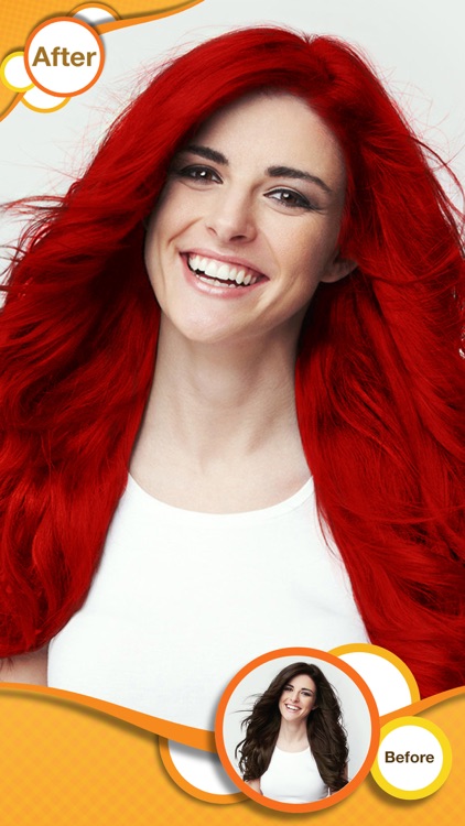 Hair Color Style Changer - Hair Recolor Effects Salon screenshot-3