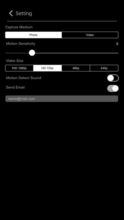 Motion Detector Camera screenshot-3