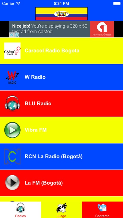 Poner la mesa hacha Dictar Radios Colombia - Emisoras Colombianas de Radio Fm y Am Online by Jorge  Hugo Sanz Saez
