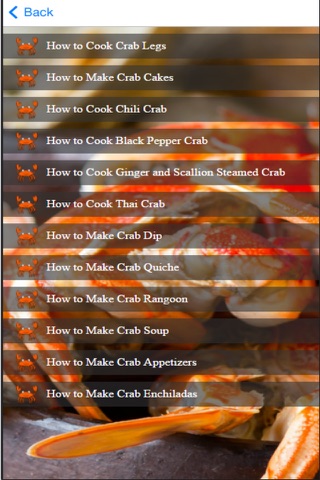 Crab Recipes - Learn How to Cook Crab screenshot 3