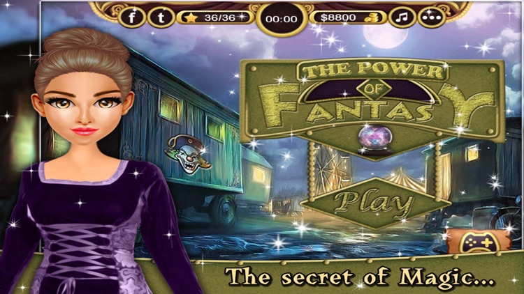 The Power of Fantasy - Hidden Objects game for kids and adults