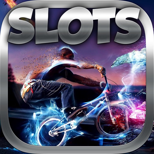 Awesome Slots BMX Slots FREE Slots Game Icon