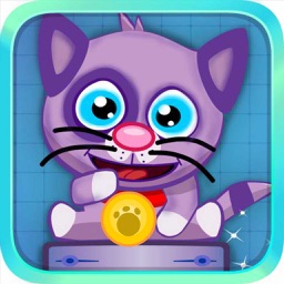 Cat Shmat - Cut the rope like Action Physics Puzzle Game