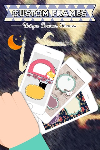 Clock Wallpapers Frames and Quotes Pro for Hipster screenshot 2