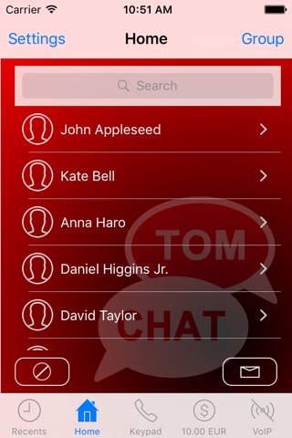 MyTomChat screenshot 2