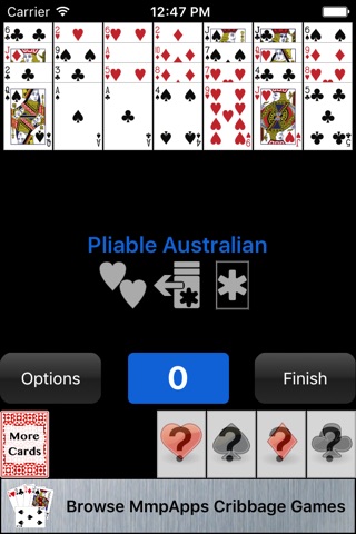 Pliable Australian Solitaire screenshot 2