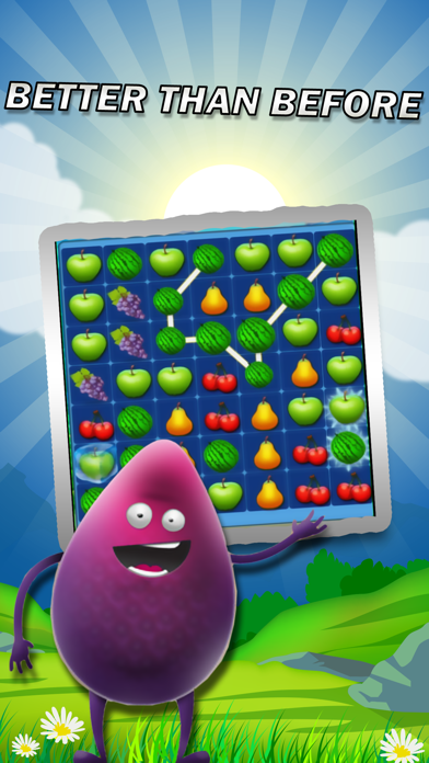 Crazy Fruit Link Ace match 3 fruit sugar mania and fruit blast bomb - Puzzle Game Freeのおすすめ画像2