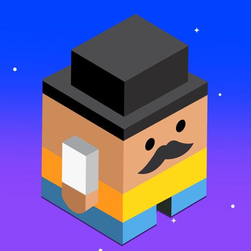 Cube Man: Arcade Space Jumping iOS App