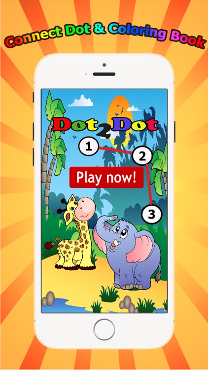 Animals Dot to Dot Coloring Book for Kids grade 1-6: coloring pages learning games