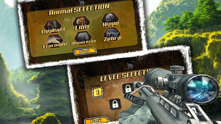 Wild Animal Hunting-Sniper Assassin Jungle Hunter 3d