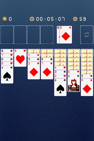 solitaire - knight kards screenshot 2