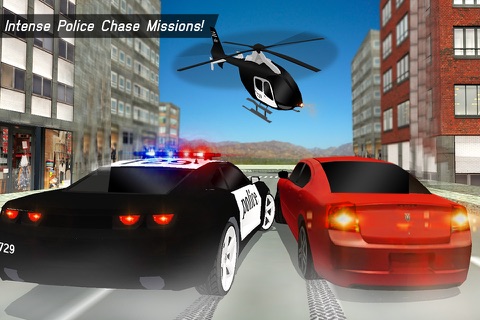 Police Squad Helicopter Pilot 3D - Chase Cars Arrest Criminal screenshot 4