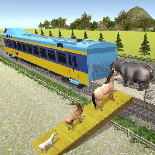 Angry Animals Train Transport 2016 iOS App