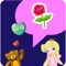 Presenting most mesmerizing, heart touching emoticons and cutest collection of Love Stickers for you