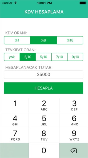 KDV Hesaplama (Tevkifatlı)(圖1)-速報App