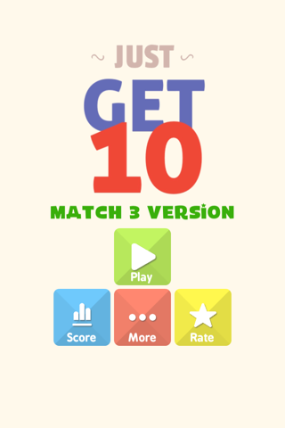 Just Match 3 - Get 10 Numbers Puzzle screenshot 3