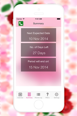 Fertility Period Tracker Lite - Ovulation Tracker & Monthly Cycles with Menstrual Calendar screenshot 3