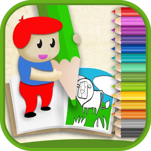 Animal Coloring Book For Kids And Toddler iOS App
