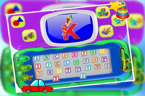 Preschool Baby Phone For kids - Mini Laptop Toy Phone screenshot 4