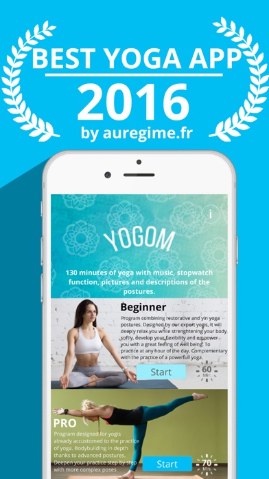 YOGOM - YOGA APP FREE - YOGA FOR BEGINNERS.