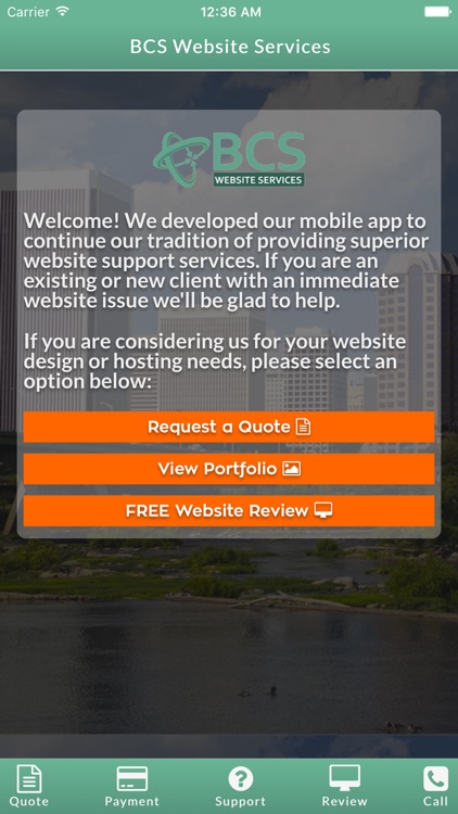 BCS Website Services Client Support