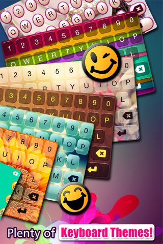 Custom Emoji Keyboard.s for iPhone - Customize my Color Key.board Skins with Fancy Font Changer screenshot 2