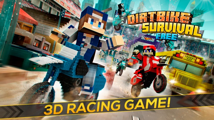 Block Motos | Top Dirt Bike Survival Racing Game for Free
