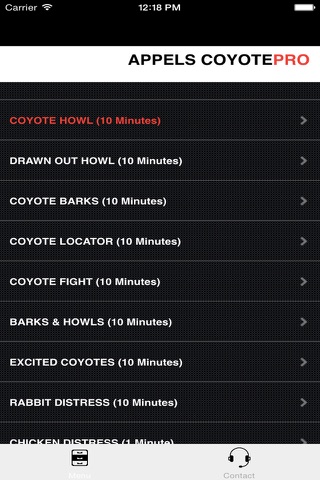 Vrais appels et sons pour chasse au coyote - COMPATIBLE AVEC BLUETOOTH screenshot 3