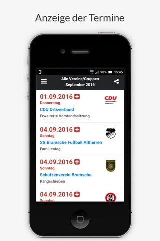 Bramsche App screenshot 3