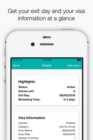 MultiPass - Visa Reminder for Nomads and Travelers screenshot 3