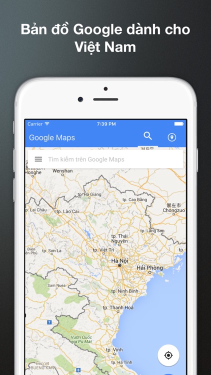 Bản đồ for Google Maps Việt Nam Pro