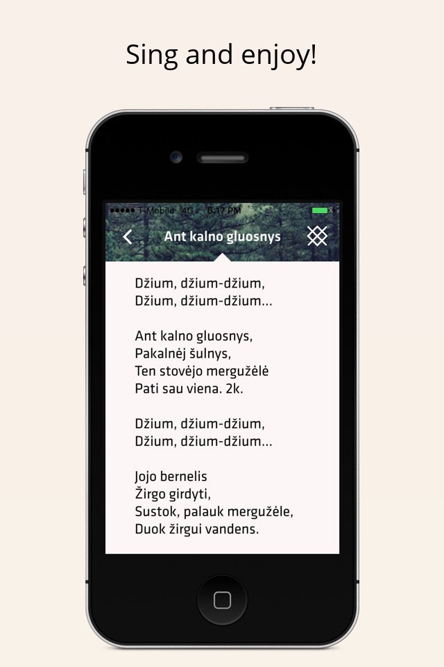 Dainorėlis - Your Lithuanian Song Book screenshot 4