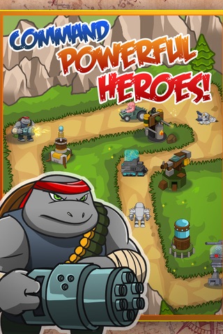 Superhero Mutant Td Defense – Battle Defence Games screenshot 3