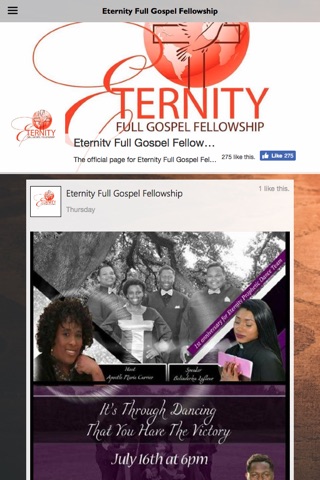 Eternity Full Gospel screenshot 2