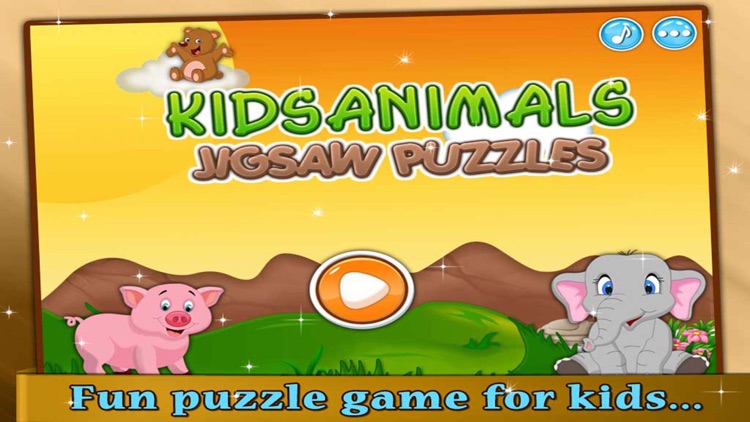 Kids Animals - Jigsaw Puzzle Game for Kids