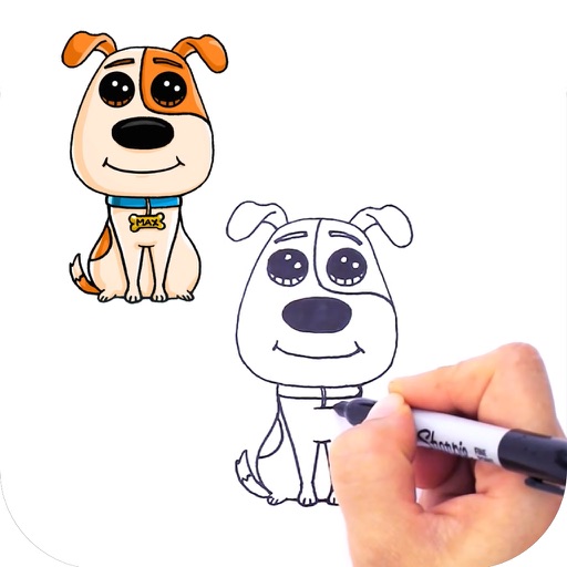 How to Draw Cute Animals Step by Step iOS App